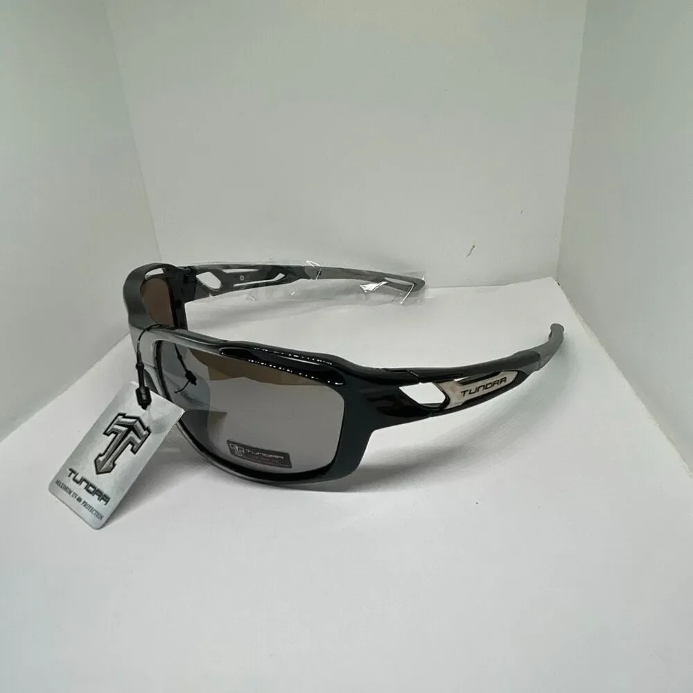 Tundra Mirrored Lens Sport Sunglasses UV400 – Wraparound – New